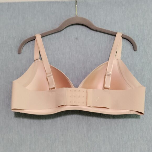 Knix Wing Woman Contour Bra Size 40B Warm Sand Wireless T Shirt Adjustable NWT - Picture 3 of 16